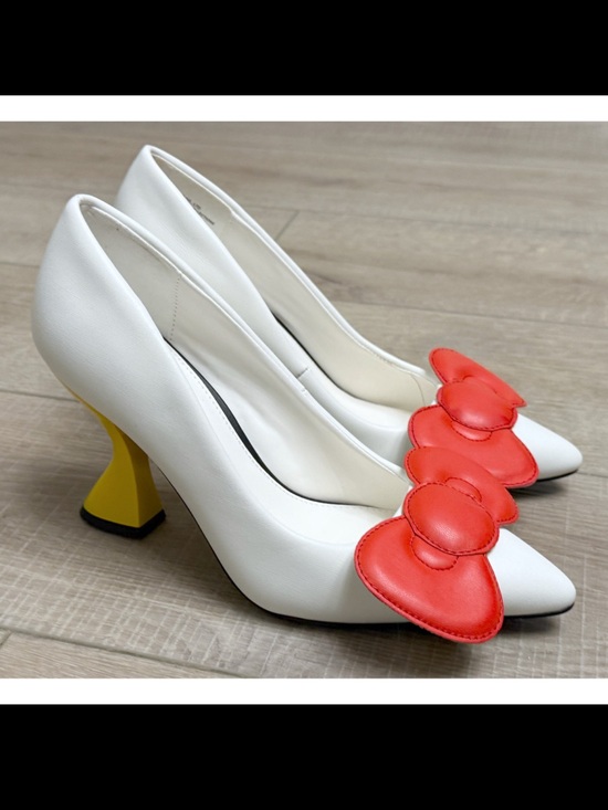Katy Perry Collections Shoes - HELLO KITTY X KATY PERRY COLLECTIONS SANRIO BOW HEEL PUMPS HIGH HEELS SHOES 7.5